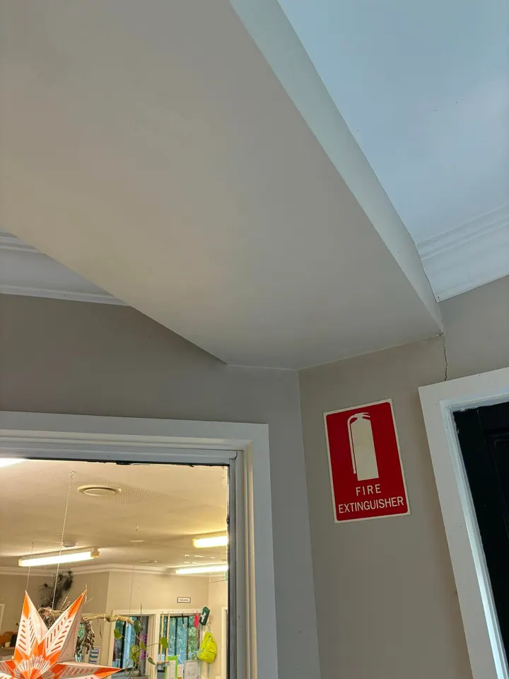 Busy Bees Castlemaine ceiling repaired