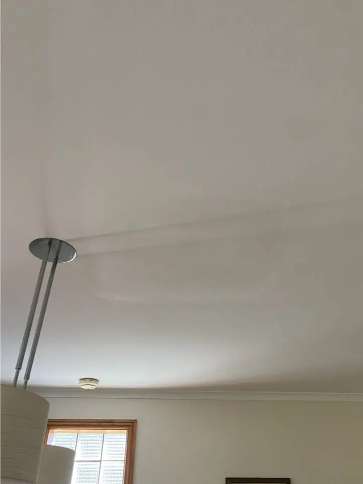 Air vent plaster repair finished in Epsom