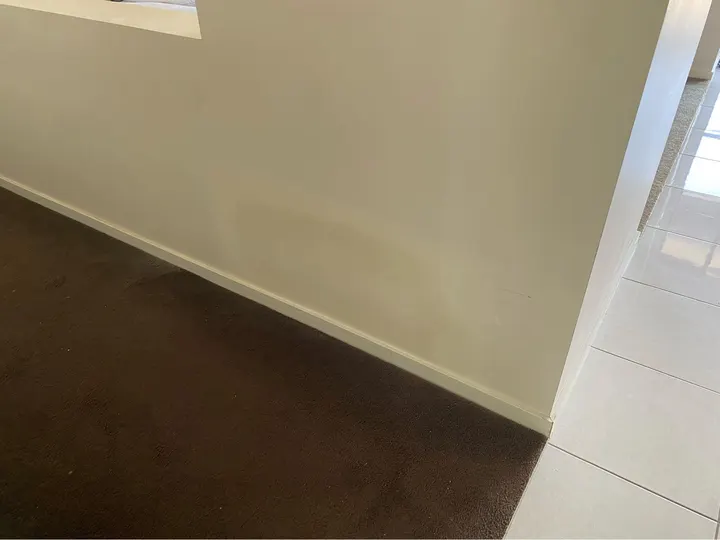 Repaired wall in Epsom, Bendigo